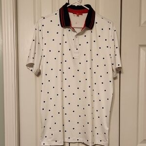Redvanly Ward Floral Golf Polo EUC Size M